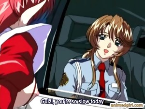 anime,car,hentai,police,woman